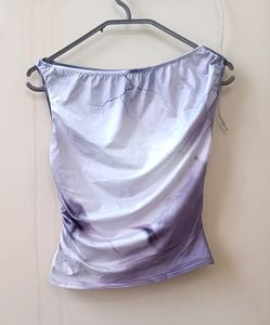 Asymmetrical Lavender Top