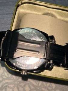 Fossil Black Chronograph Watch