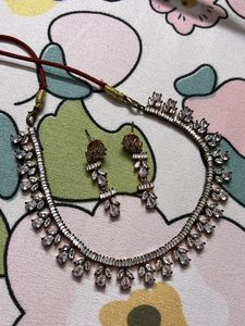 Rose Gold Necklace Set