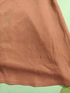 Imported Cute Pink Fit and Flare Dress fixed Price