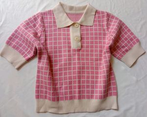 Korean Gingham Top