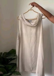 Silver colour top