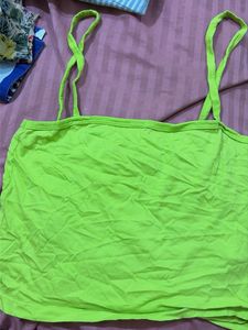 Neon Green Camisole Top