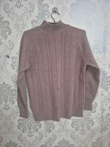 Cozy Mock Neck Knit Sweater