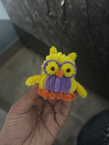 pipe cleaner handmade key chain