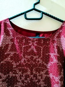 Ethnic Printed Straight Kurta