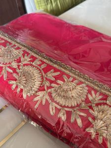 Elegant Red Saree