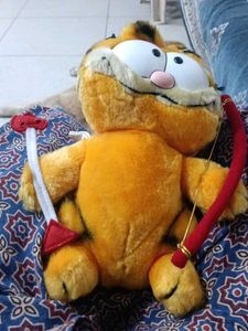 Cute Garfield Plush Toy with Accessories for best