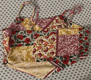 Boho Patchwork Crop Top