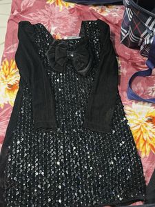 black party wear dress for kids