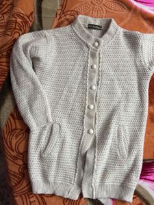 Cream Knit Cardigan