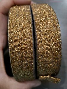 Sparkling copper lace