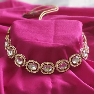 Elegant Kundan Choker Necklace