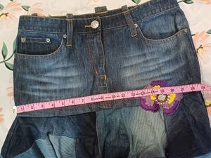 ICE-BERG denim Skirt