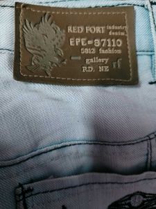 Light Wash Seamed Straight Leg Jeans