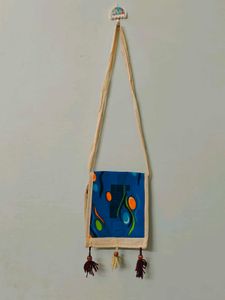 Cute Blue Sling Bag
