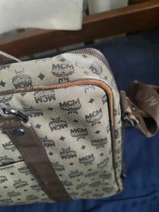 MCM briefcase/laptop bag with sling