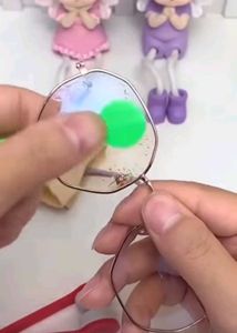 Portable Double-Sided Spectacle Lens Cleaner