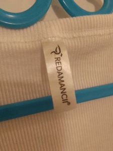 White V-Neck Cardigan (Women's)