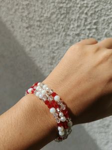 Red Gothic Style Y2K Bracelet Defective Sale
