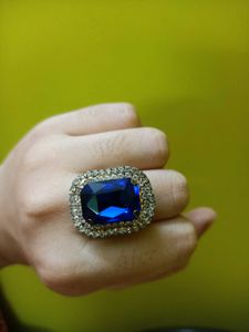Blue Gem Ring