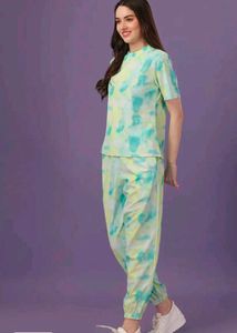 Top &amp; Pyjama Set Multicolor Ombre/Dyed