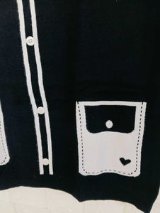 Black Pocket Detail T-Shirt