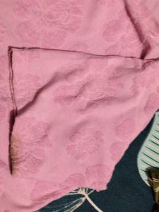 Pink Floral Textured top