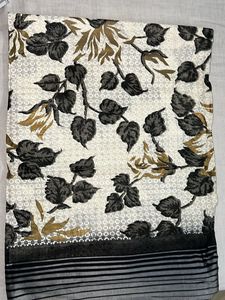 Floral Print cotton Saree