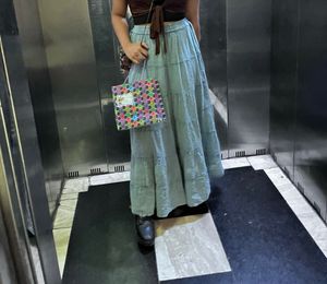 Boho Tiered Maxi Skirt