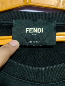 Fendi Karl Lagerfeld Graphic Sweatshirt