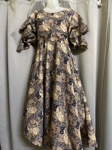 Boho Paisley Print Midi Dress
