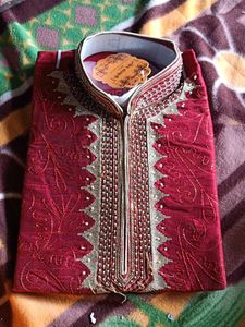 Elegant Maroon Kurta