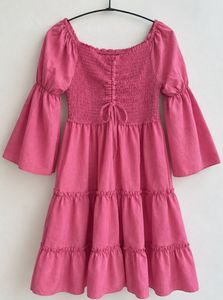 Stylish Feminine Women Pink Dress