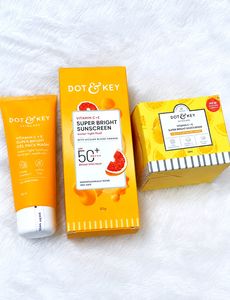 Pack Of 3 Dot & Key Skin Care Set