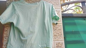 Light Green Basic T-Shirt