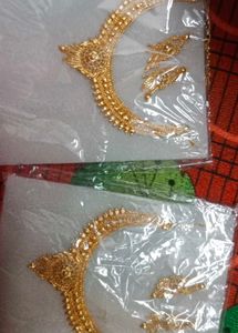 Golden Necklace Set For Women