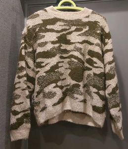 Camouflage sweater jumper from Primark
