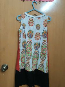 Colorful Sleeveless Dress