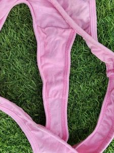 Pink Thong Underwear