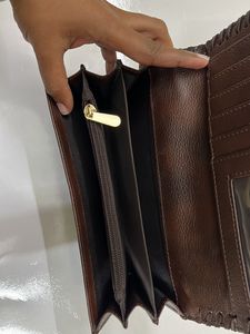 Clownfish Leather Clutch