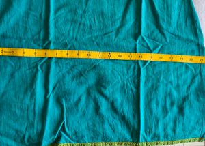 Teal Embroidered salwar  set