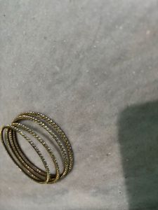 Sparkling CZ Bangle Set