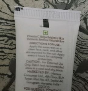 Brand New Mamaearth Vitamin C Sunscreen
