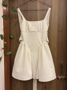 Newme corset backless mini dress