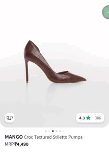 Stylish Brown Heels