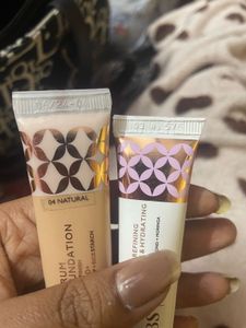 Just Herbs Combo Primer And Foundation