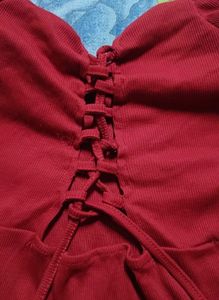 Elegant Red Mermaid Maxi Dress