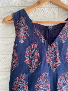 Stiched Cotton Kurta With Lining