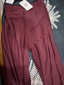 Chic Maroon Velvet Co-ord Set